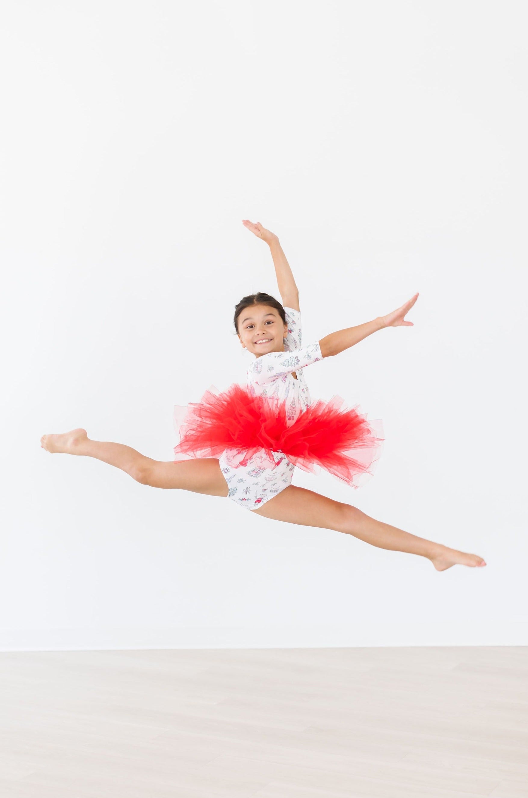 Clara's Christmas 3/4 Tutu Leotard - Aaria Tees Aaria Tees