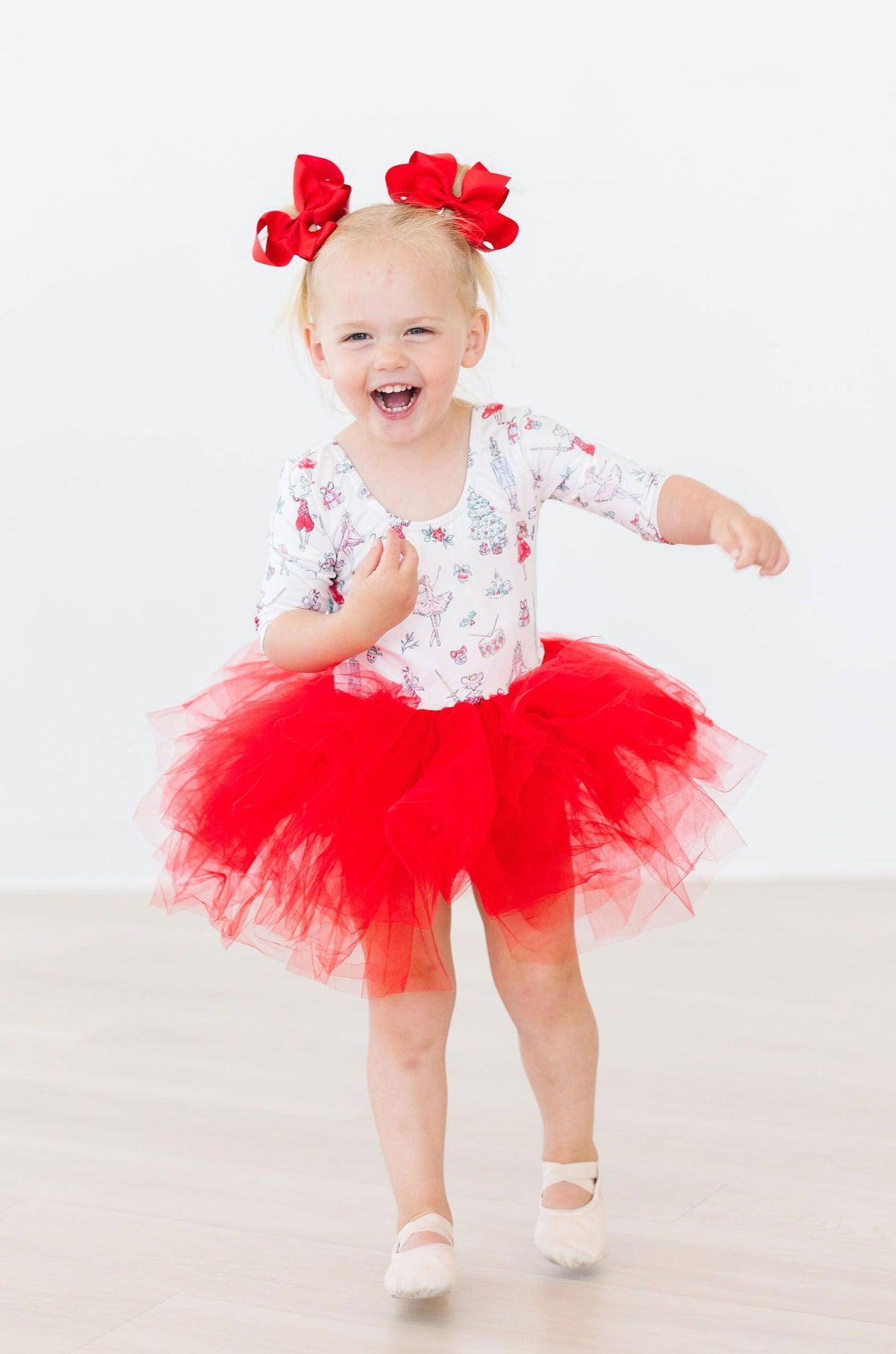 Clara's Christmas 3/4 Tutu Leotard - Aaria Tees Aaria Tees