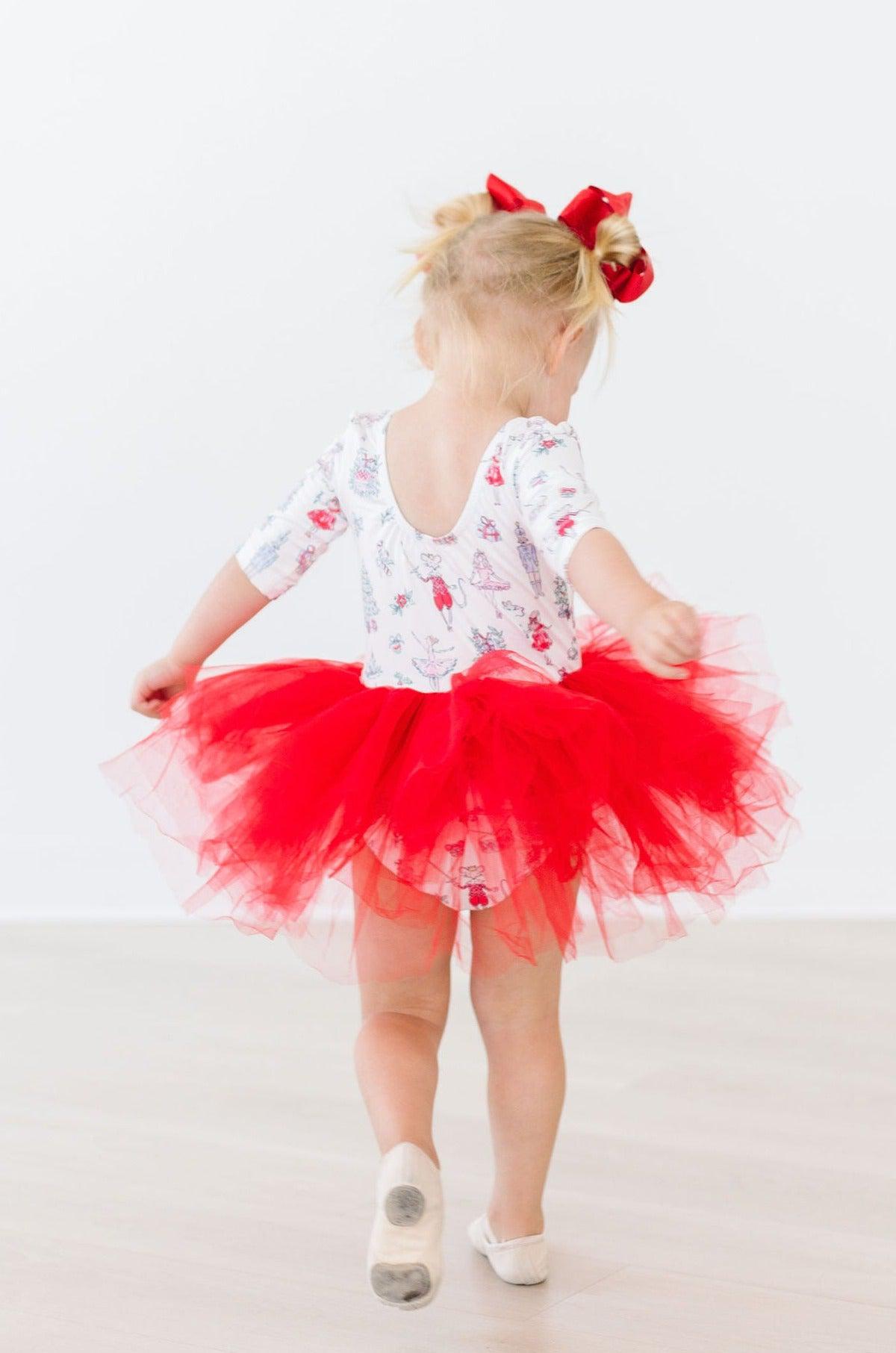 Clara's Christmas 3/4 Tutu Leotard - Aaria Tees Aaria Tees