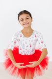 Clara's Christmas 3/4 Tutu Leotard - Aaria Tees Aaria Tees