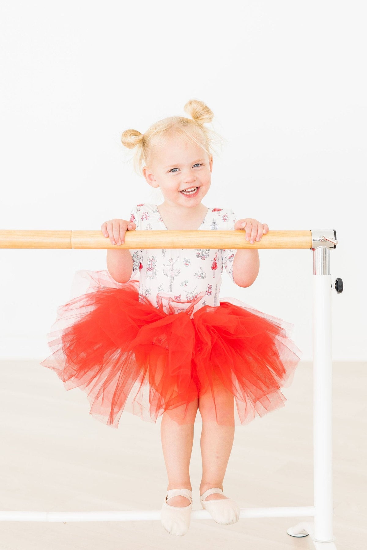 Clara's Christmas 3/4 Tutu Leotard - Aaria Tees