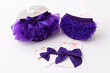 Purple Ruffle Bum Bloomer - Aaria Tees Aaria Tees