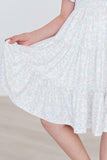 Cloud 9 Smocked Ruffle Dress - Aaria Tees Aaria Tees