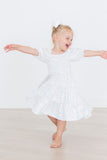 Cloud 9 Smocked Ruffle Dress - Aaria Tees Aaria Tees