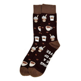 Bring Me A Cup Of Coffee Novelty Socks Aaria Tees