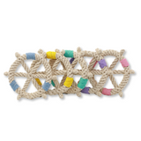 Color wheel Macrame Rope Pet Toy Aaria Tees