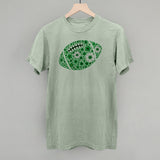 Floral Football Green Aaria Tees