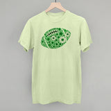 Floral Football Green Aaria Tees