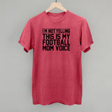 Football Mom Voice Aaria Tees