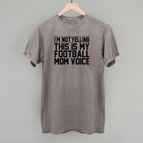 Football Mom Voice Aaria Tees