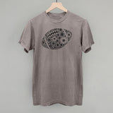 Floral Football Grey Aaria Tees