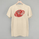 Floral Football Red Aaria Tees