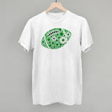 Floral Football Green Aaria Tees