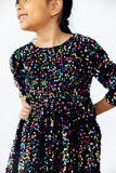 Confetti Velvet Sequin Dress - Aaria Tees Aaria Tees