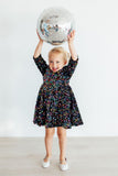 Confetti Velvet Sequin Dress - Aaria Tees Aaria Tees