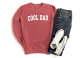 Cool Dad Garment Dyed Comfort Colors Sweatshirt - Aaria Tees Aaria Tees
