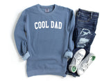 Cool Dad Garment Dyed Comfort Colors Sweatshirt - Aaria Tees Aaria Tees