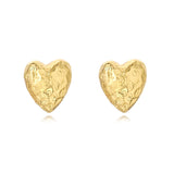 Corinne Heart Studs Aaria Tees