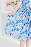 Country Blooms S/S Pocket Twirl Dress - Aaria Tees Aaria Tees