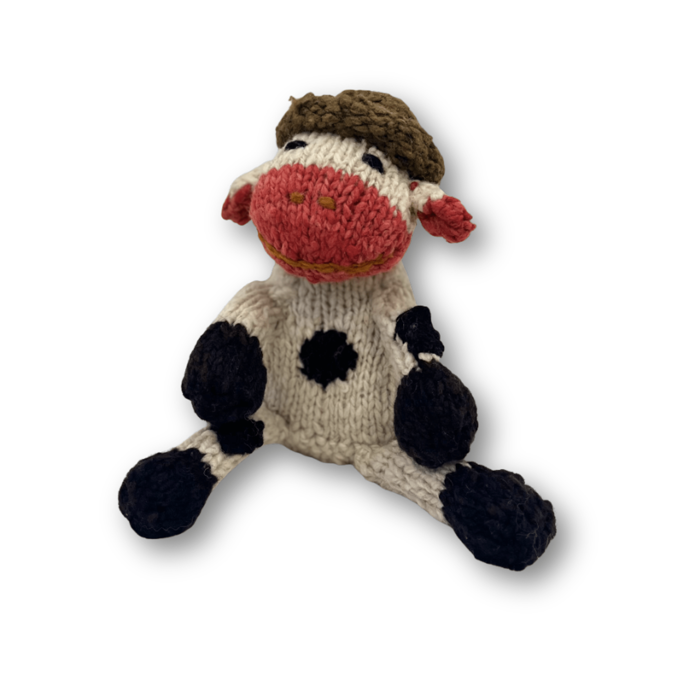 Wool Knit Buddy  | Willa the Cow - Aaria Tees Aaria Tees