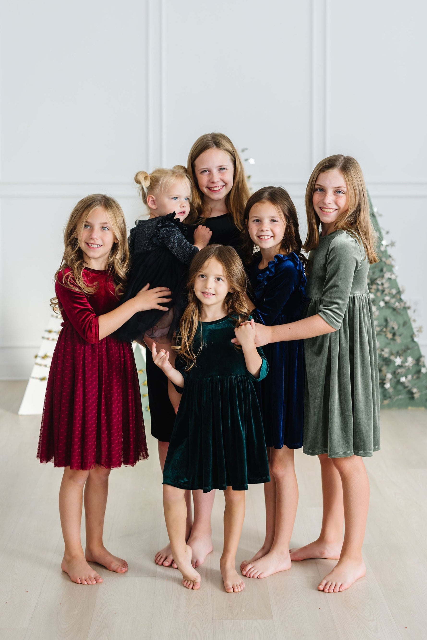 Cranberry Velvet Tutu Dress - Aaria Tees Aaria Tees