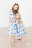 SALE Crazy Daisy 3/4 Sleeve Pocket Twirl Dress - Aaria Tees Aaria Tees
