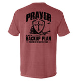 Prayer is not a backup plan - Aaria Tees Aaria Tees