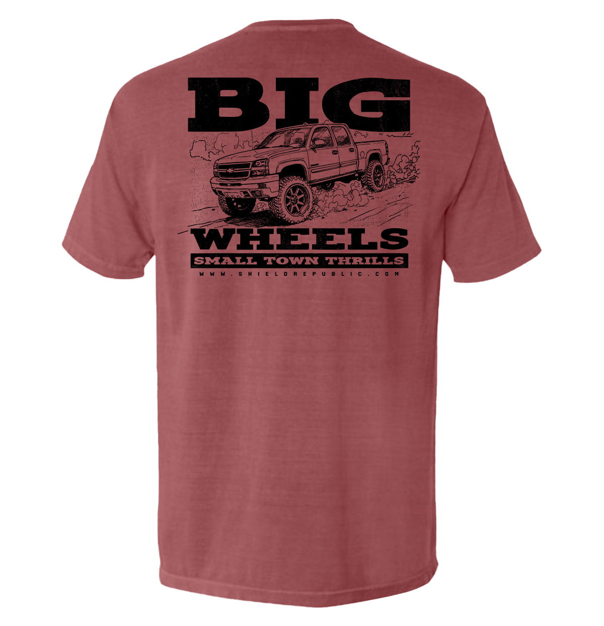 Big Wheels Small Town Thrills - Aaria Tees Aaria Tees