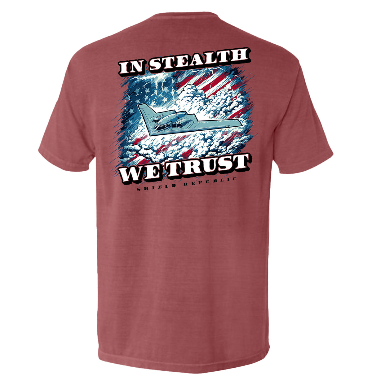 In Stealth We Trust (Black) - Aaria Tees Aaria Tees