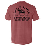 The United States of North America (Black) Aaria Tees