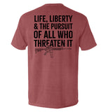 Life, Liberty & The Pursuit Aaria Tees