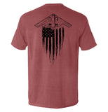 B2 Stealth Bomber Flag Aaria Tees