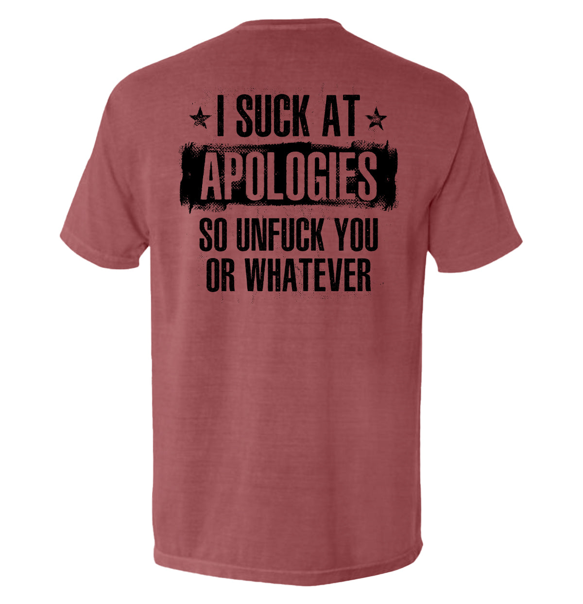 I Suck at Apologies - Aaria Tees Aaria Tees