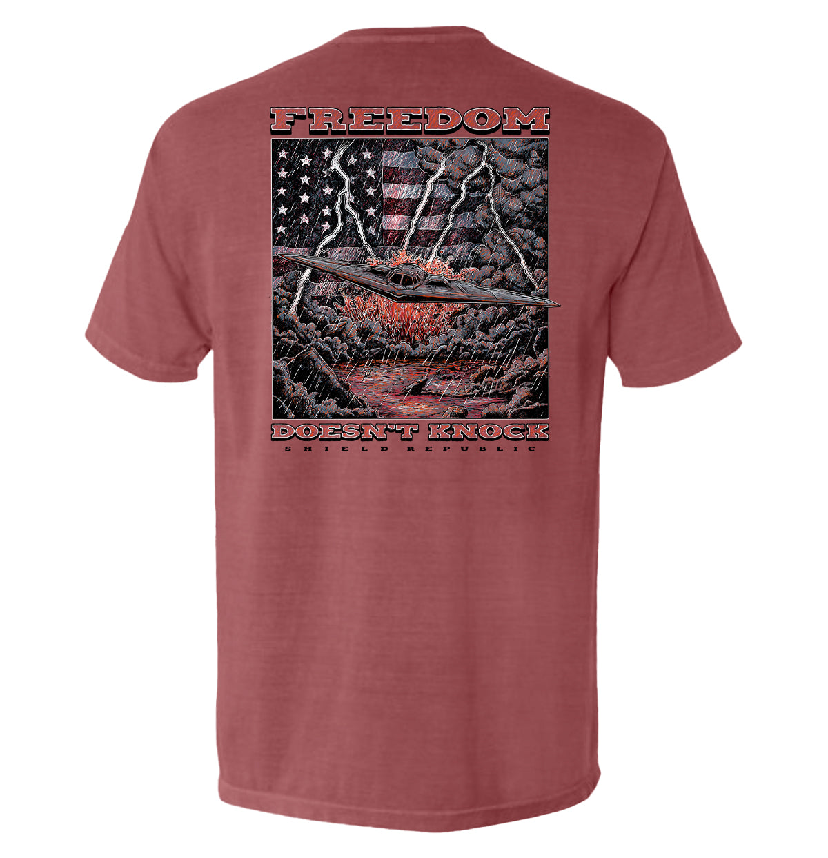 Freedom Doesn't Knock - Aaria Tees Aaria Tees