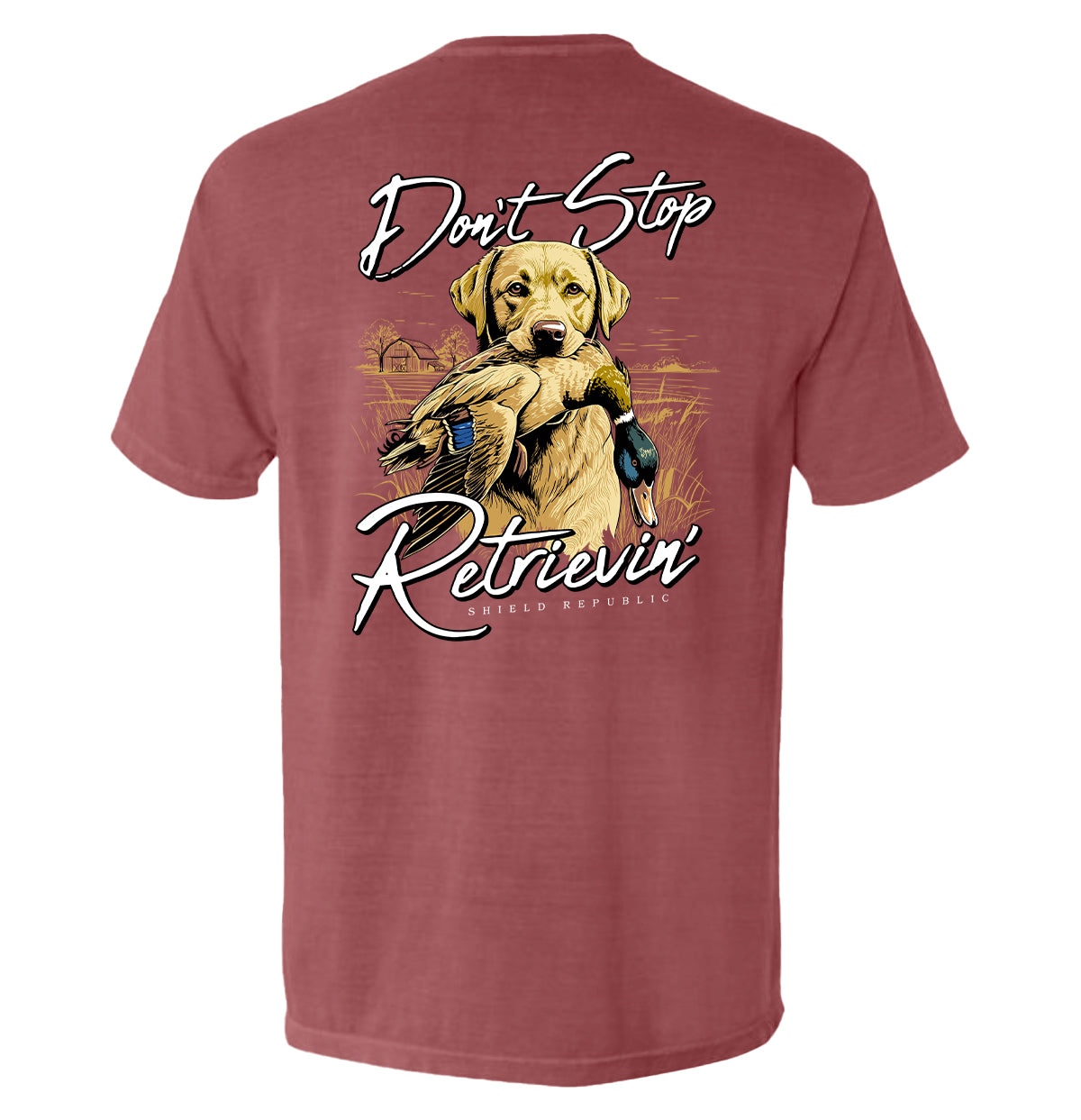 Don't Stop Retrievin Yellow Lab - Aaria Tees Aaria Tees