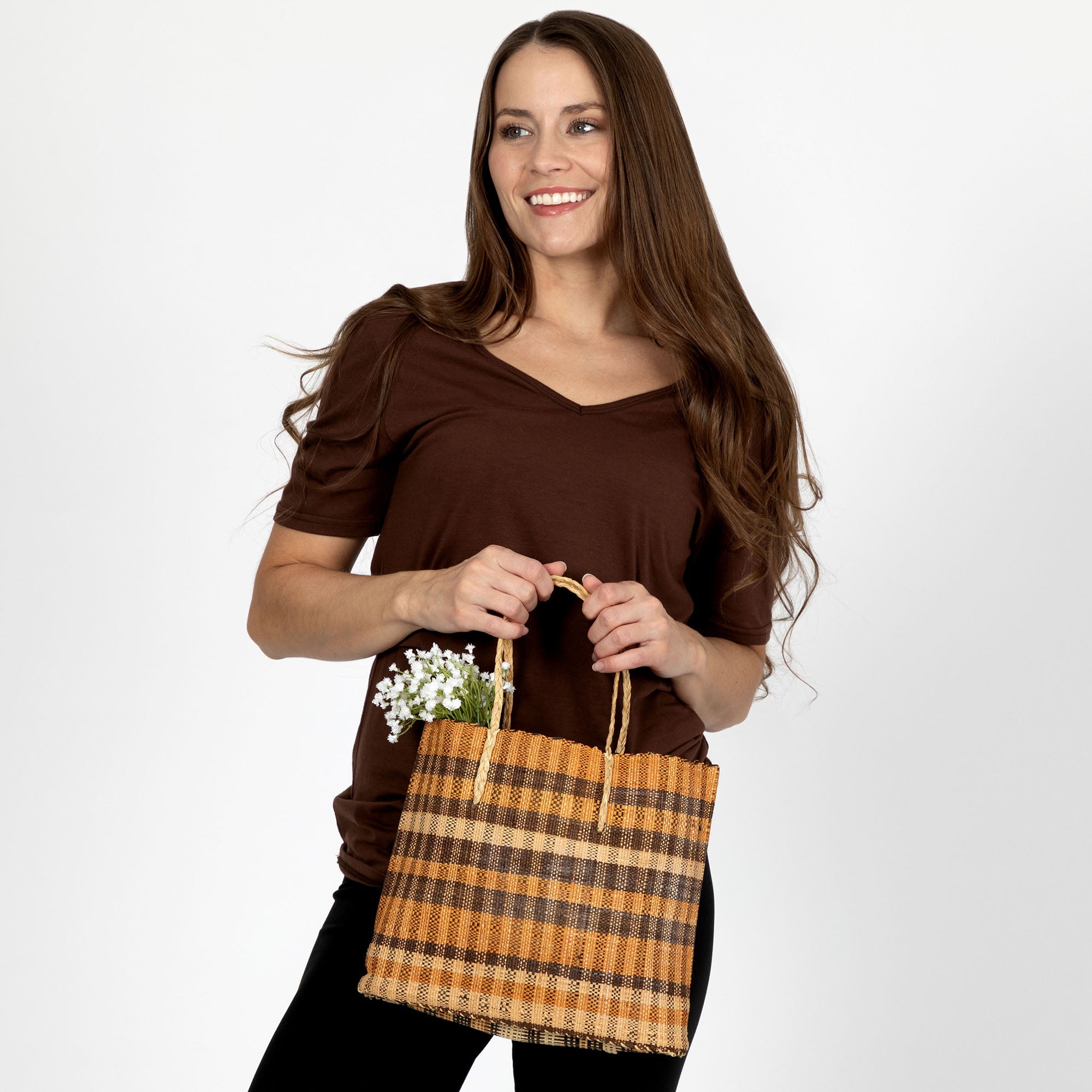 Handwoven African Tote - Aaria Tees Aaria Tees