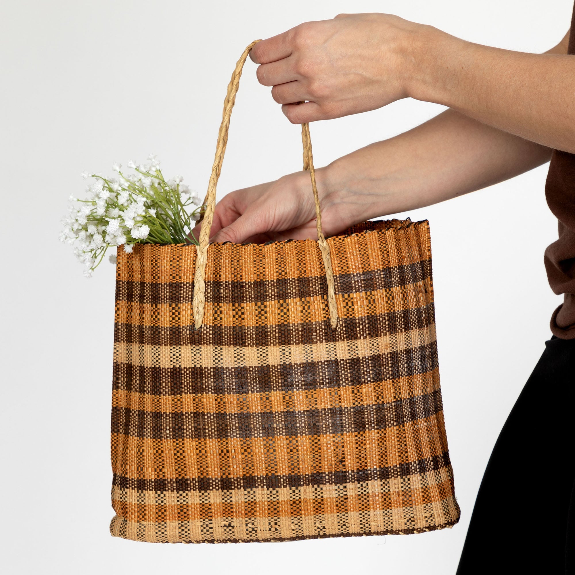 Handwoven African Tote - Aaria Tees Aaria Tees
