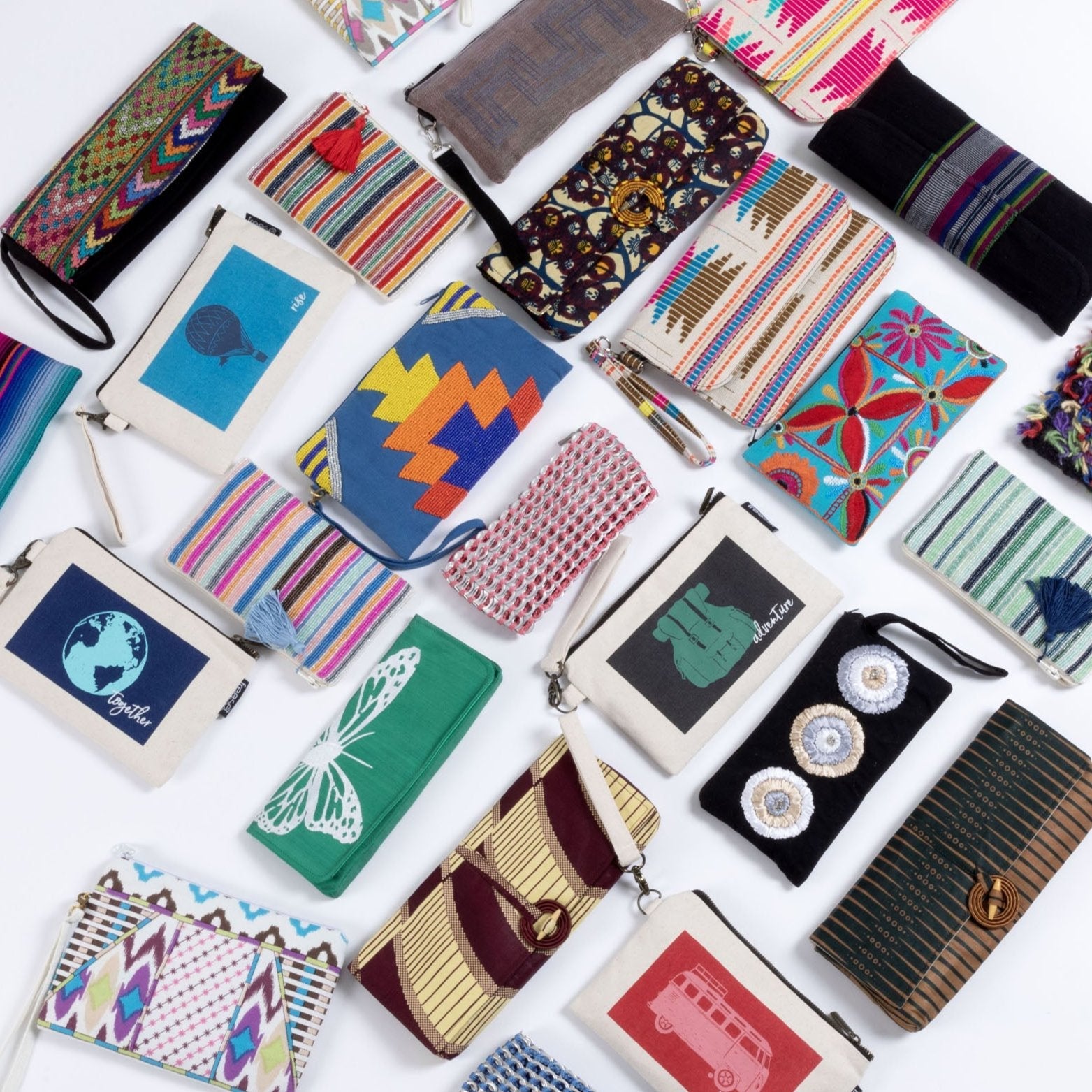 Harmonious Colors Clutch - Aaria Tees Aaria Tees