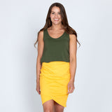 Organic Layered Pencil Skirt - Aaria Tees Aaria Tees