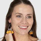 Taj Tassel Earrings - Aaria Tees Aaria Tees