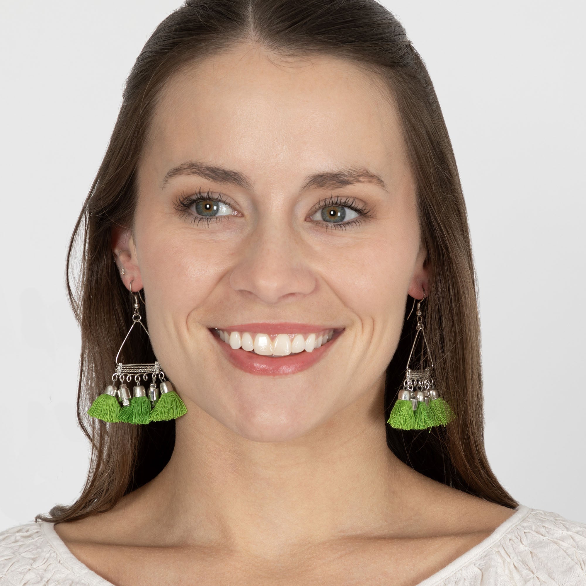 Taj Tassel Earrings - Aaria Tees Aaria Tees