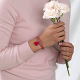 Taj Tassel Glass Bead Bracelet - Aaria Tees Aaria Tees