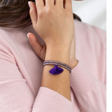 Taj Tassel Glass Bead Bracelet - Aaria Tees Aaria Tees