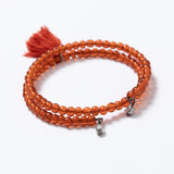 Taj Tassel Glass Bead Bracelet - Aaria Tees Aaria Tees