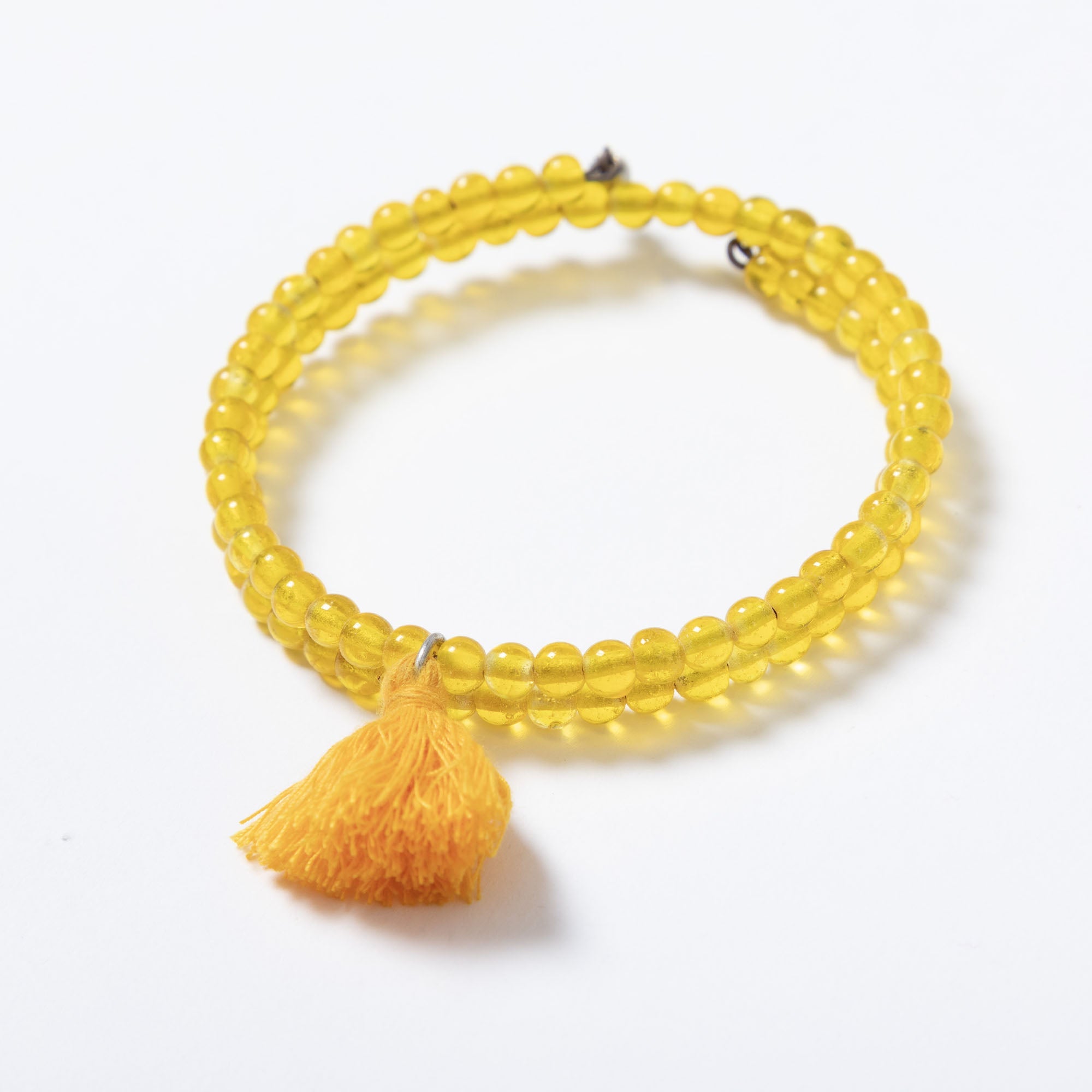 Taj Tassel Glass Bead Bracelet - Aaria Tees Aaria Tees
