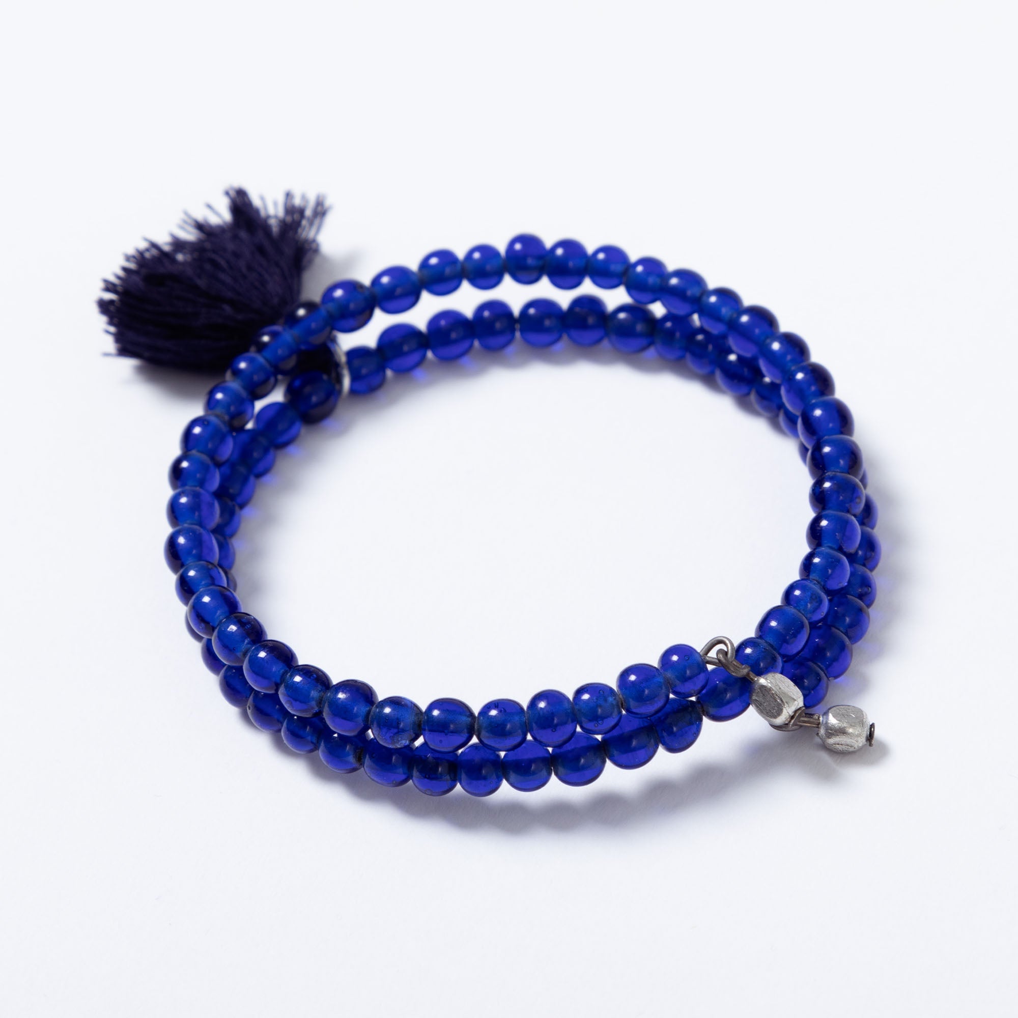 Taj Tassel Glass Bead Bracelet - Aaria Tees Aaria Tees