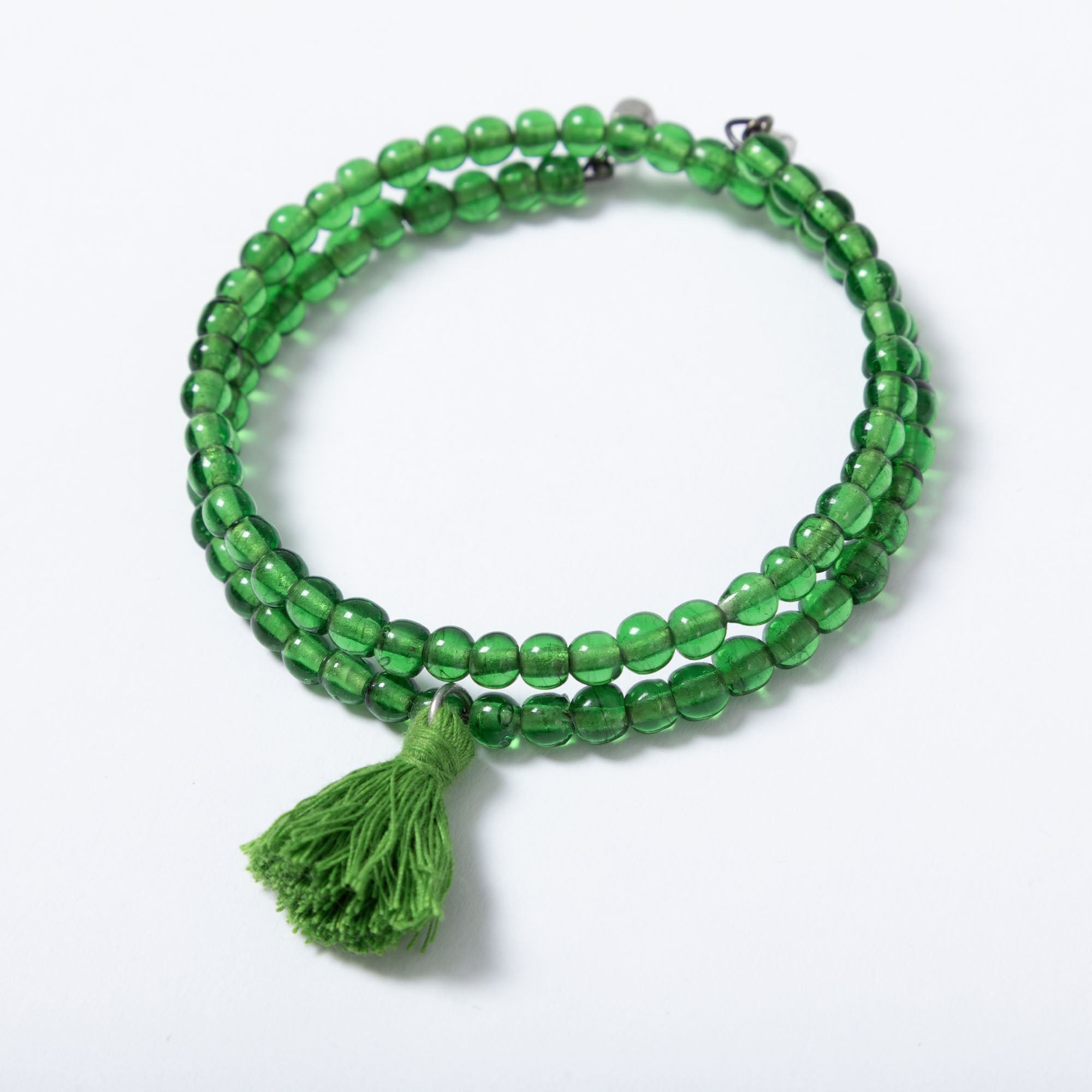 Taj Tassel Glass Bead Bracelet - Aaria Tees Aaria Tees