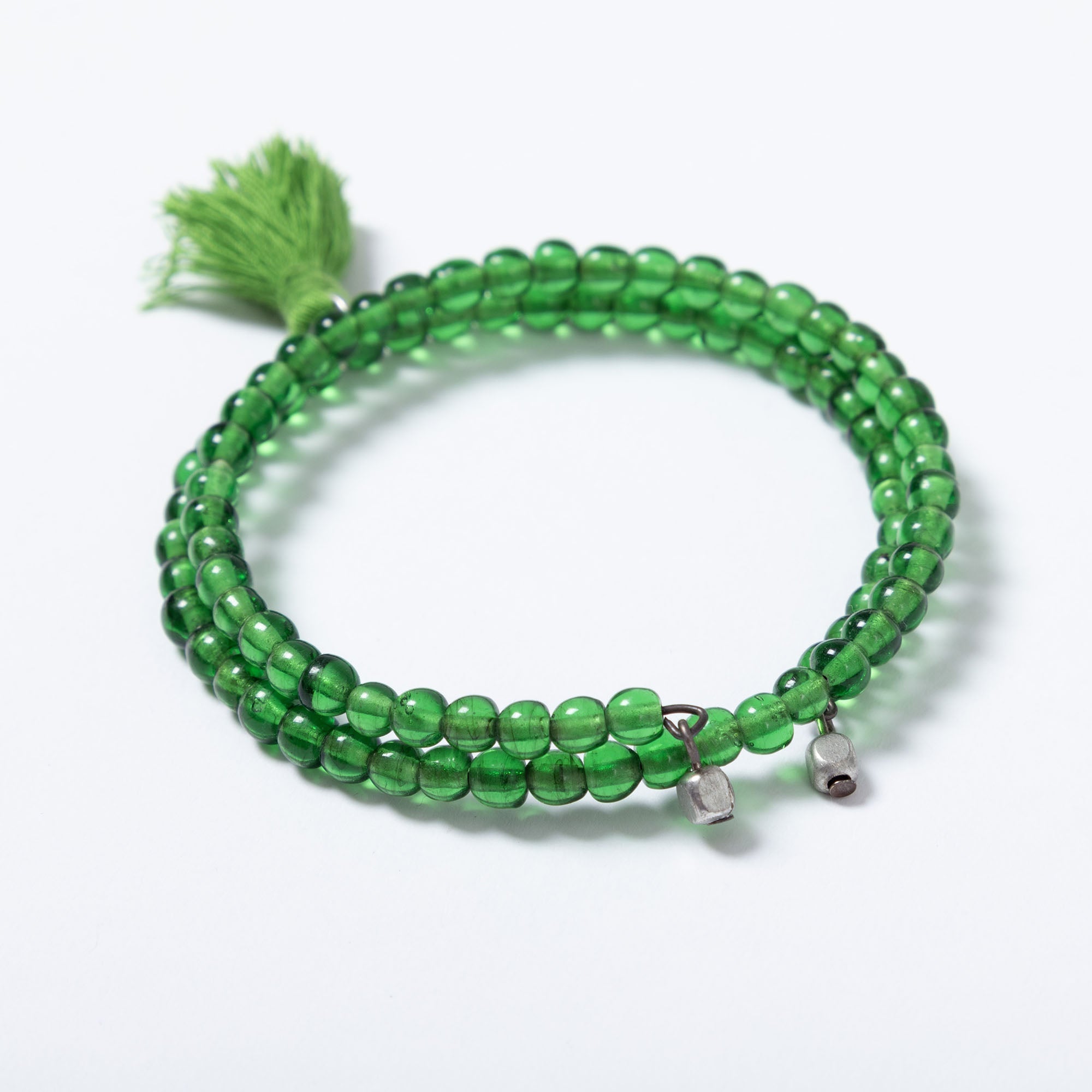 Taj Tassel Glass Bead Bracelet - Aaria Tees Aaria Tees