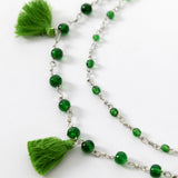 Taj Tassel Necklace - Aaria Tees Aaria Tees