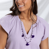 Taj Tassel Necklace - Aaria Tees Aaria Tees